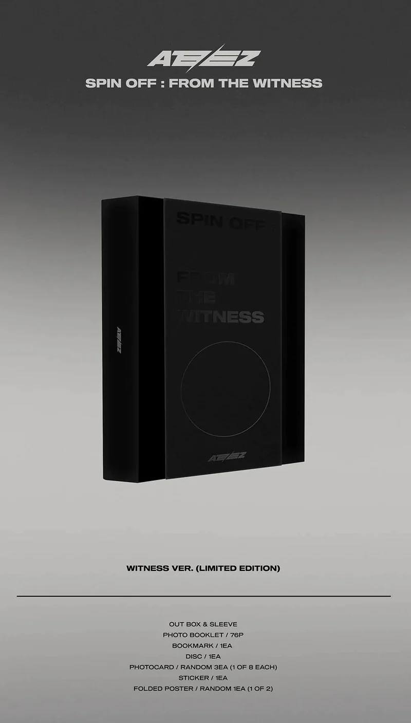 ATEEZ - SPIN OFF FROM THE WITNESS (Limited Edition) HELLO82 EXCLUSIVE