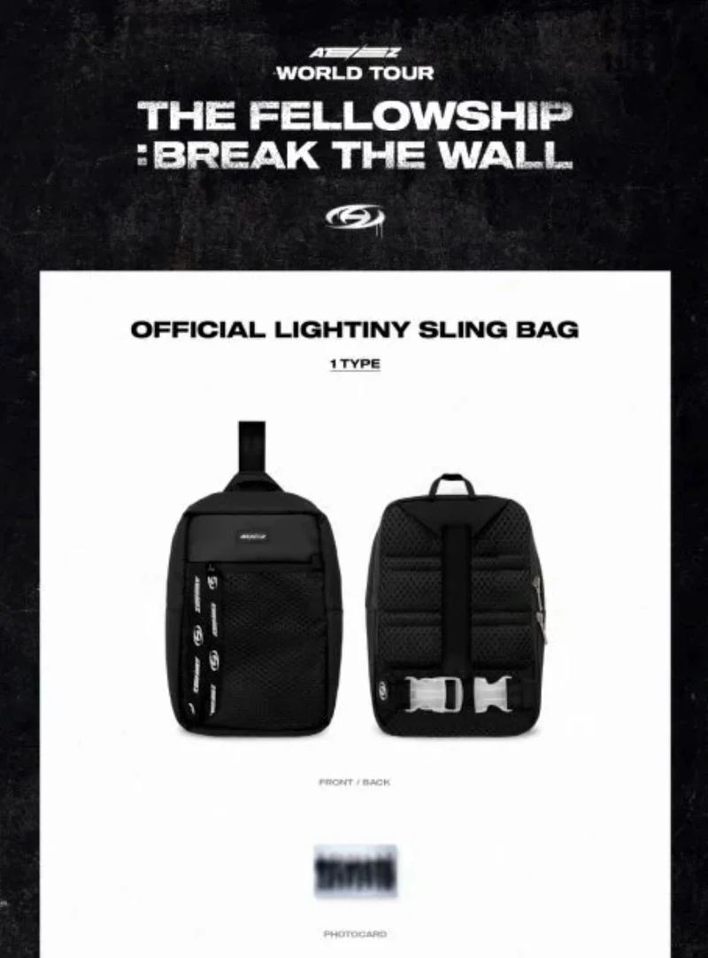 ATEEZ - OFFICIAL LIGHTINY SLING BAG