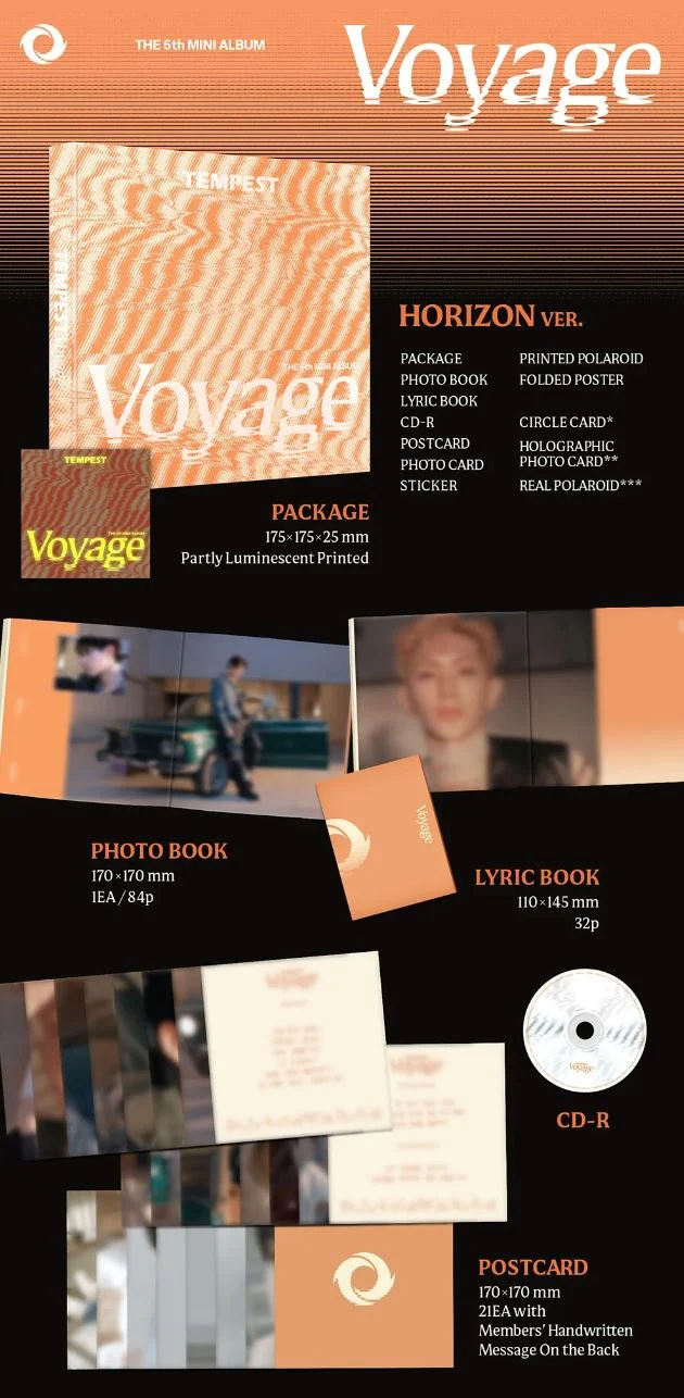 TEMPEST - VOYAGE (5TH MINI ALBUM)