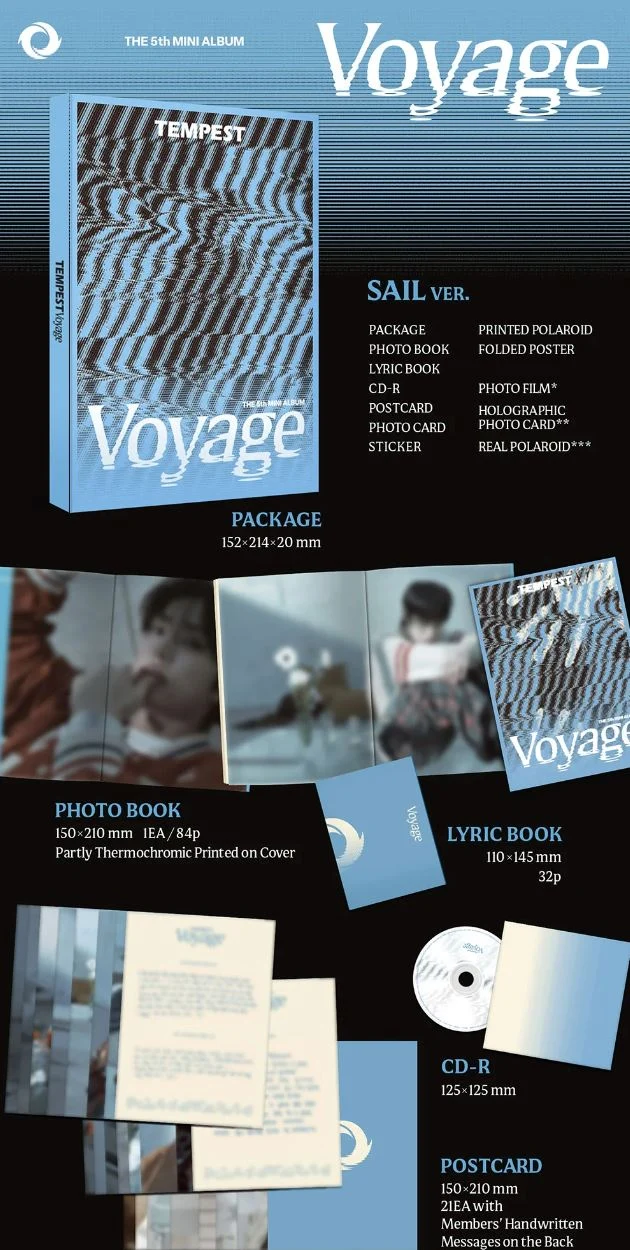 TEMPEST - VOYAGE (5TH MINI ALBUM)
