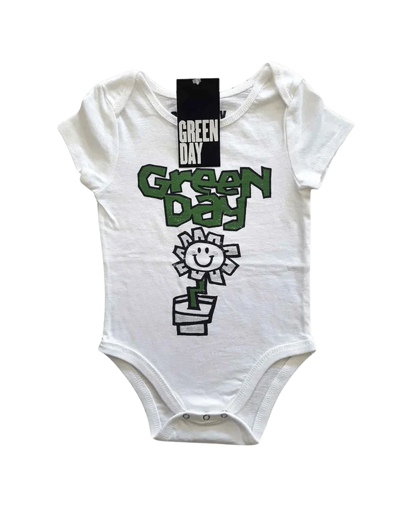 Green Day - Body Bebé "Flower Pot"