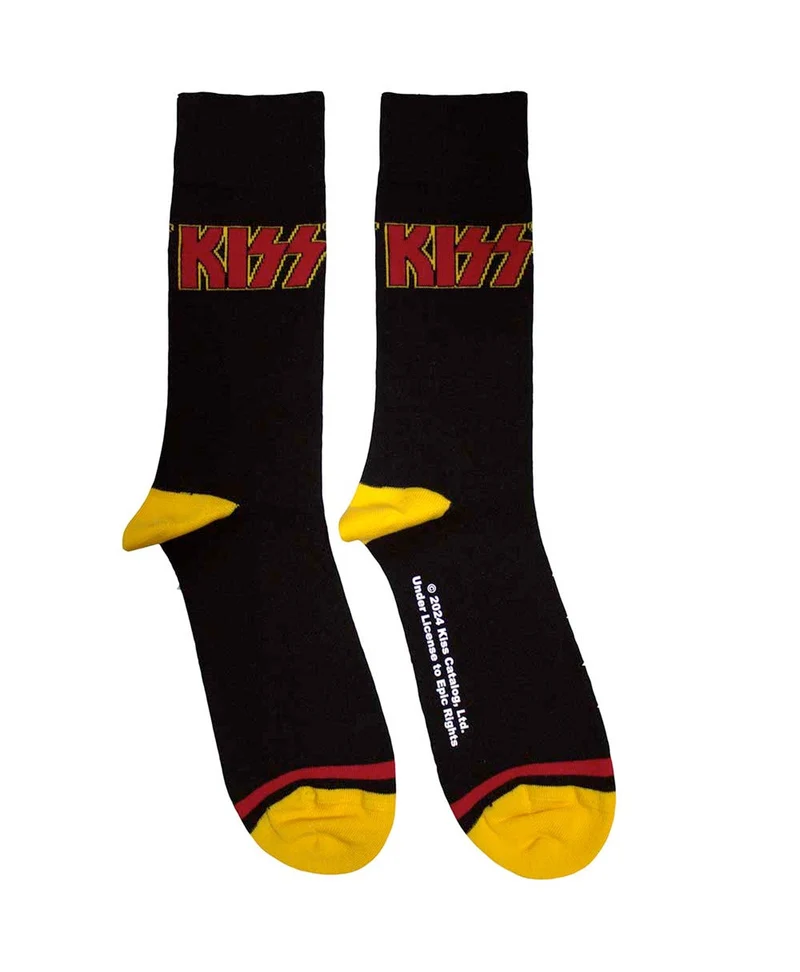 Kiss - Calcetines "Logo Rojo"