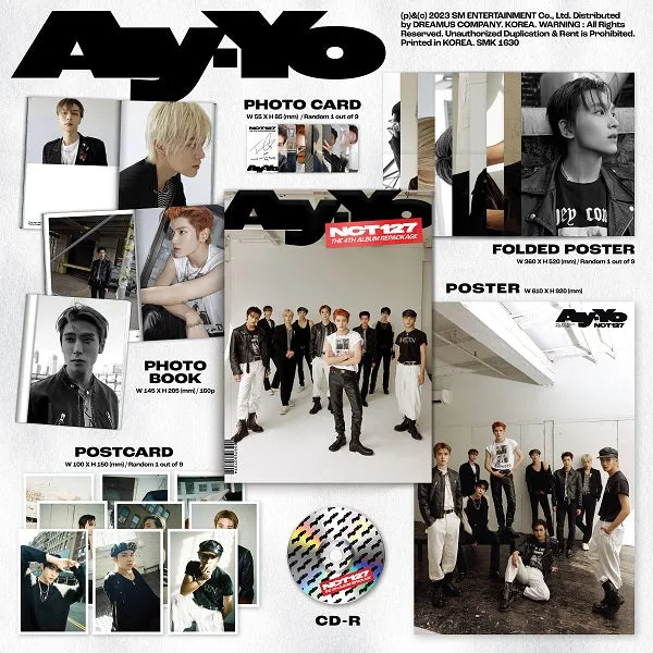 NCT 127 - Ay-Yo (B ver.)