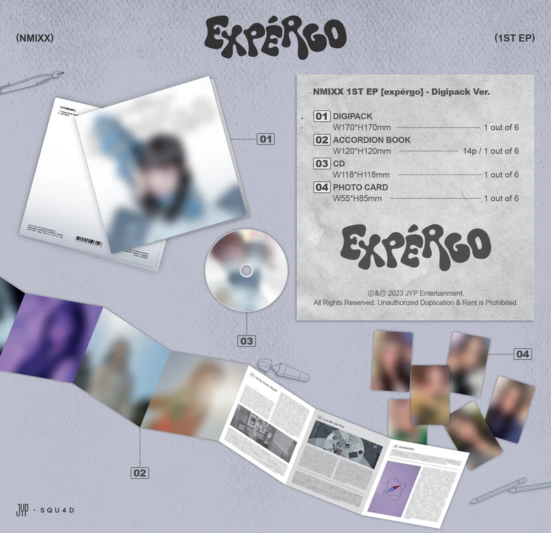 NMIXX - expérgo (Digipack ver.)