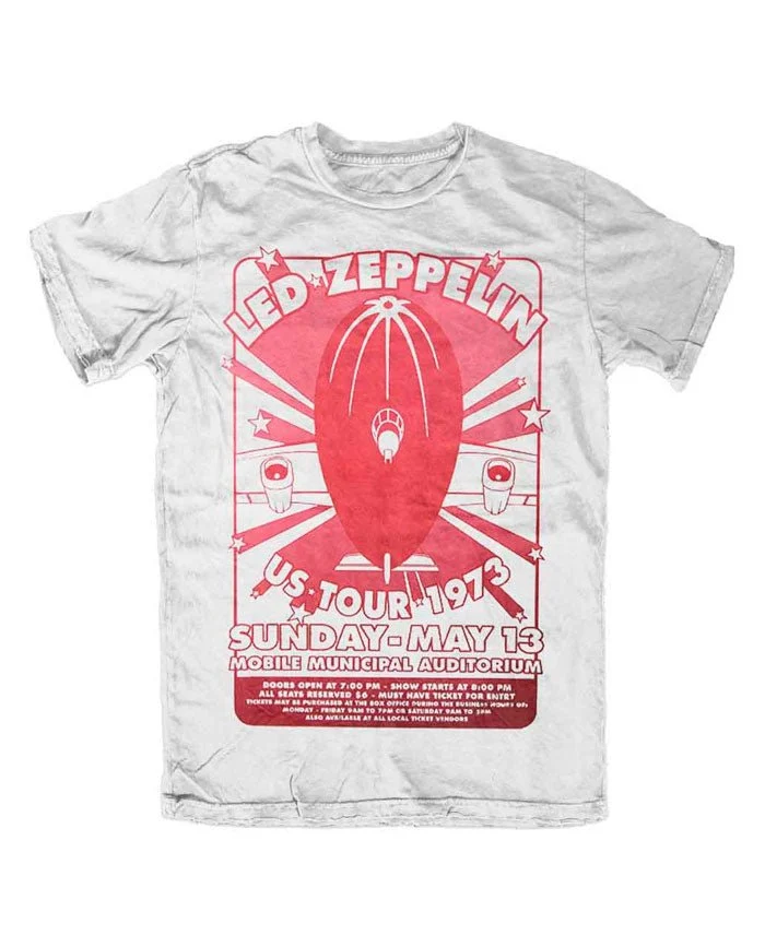 Led Zeppelin - Camiseta "Mobile Municipal" Unisex