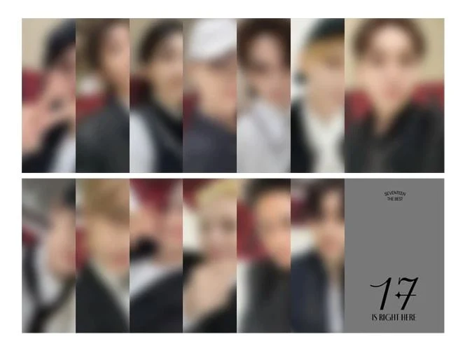 SEVENTEEN - SEVENTEEN BEST ALBUM - 17 IS RIGHT HERE (LUCKY DRAW)