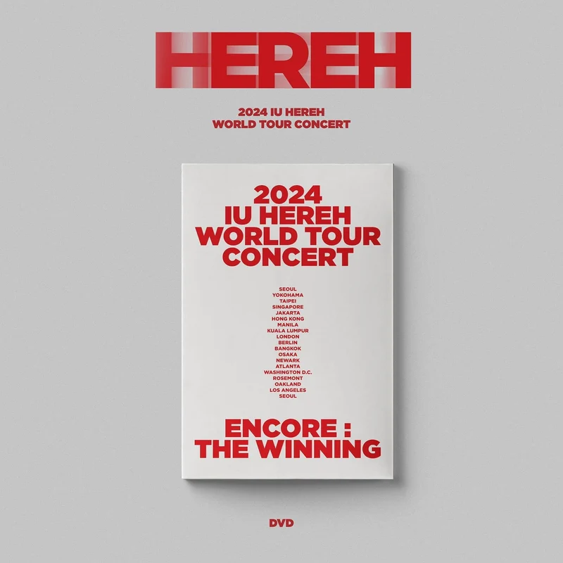 IU - 2024 HEREH WORLD TOUR CONCERT (BLU-RAY & DVD)
