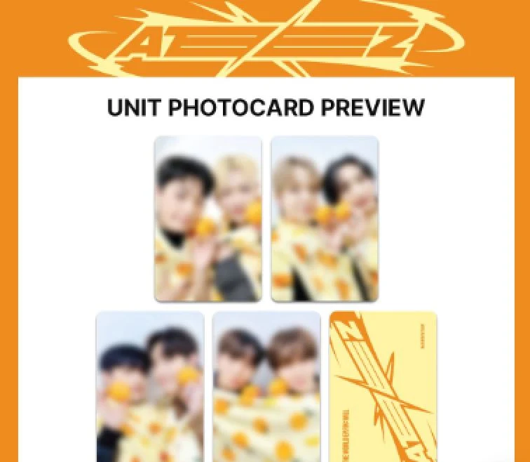 ATEEZ - THE WORLD EP.FIN : WILL (2ND FULL ALBUM) + Makestar Video Call Event Photocard