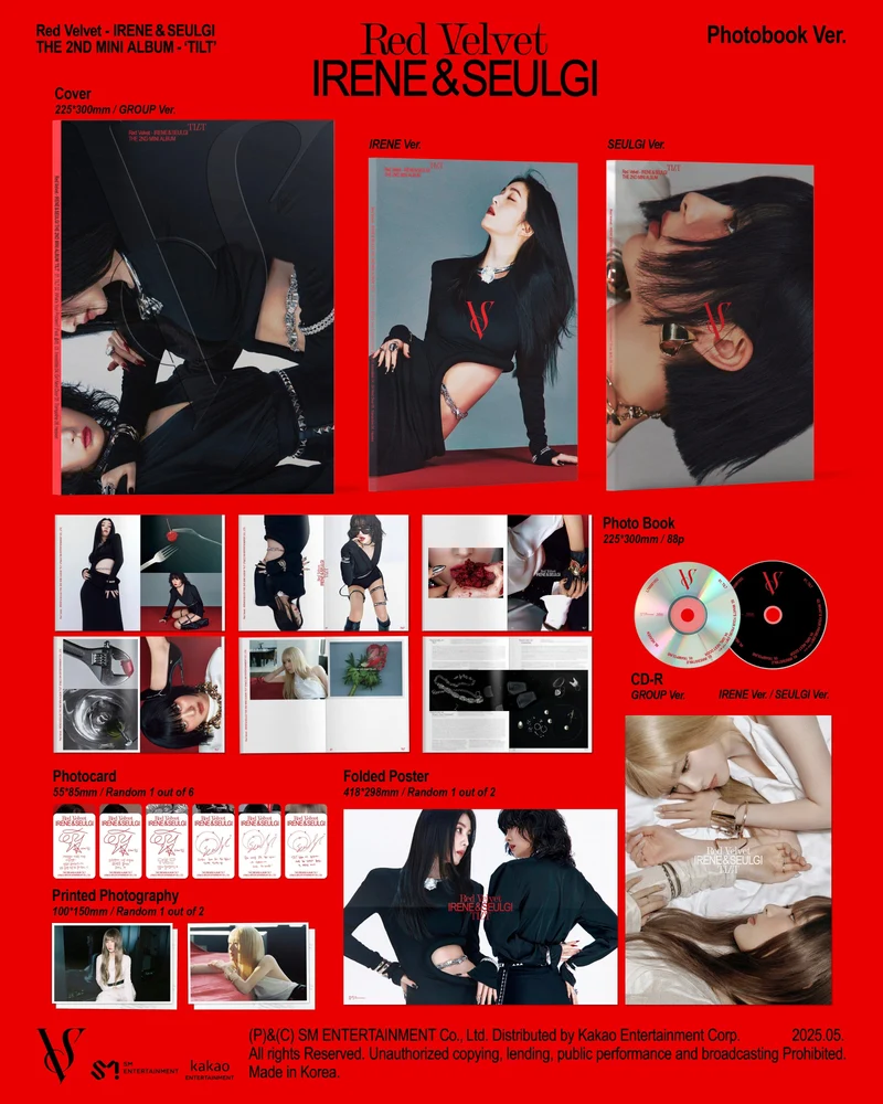 IRENE & SEULGI (RED VELVET) - TILT (PHOTO BOOK VER.)