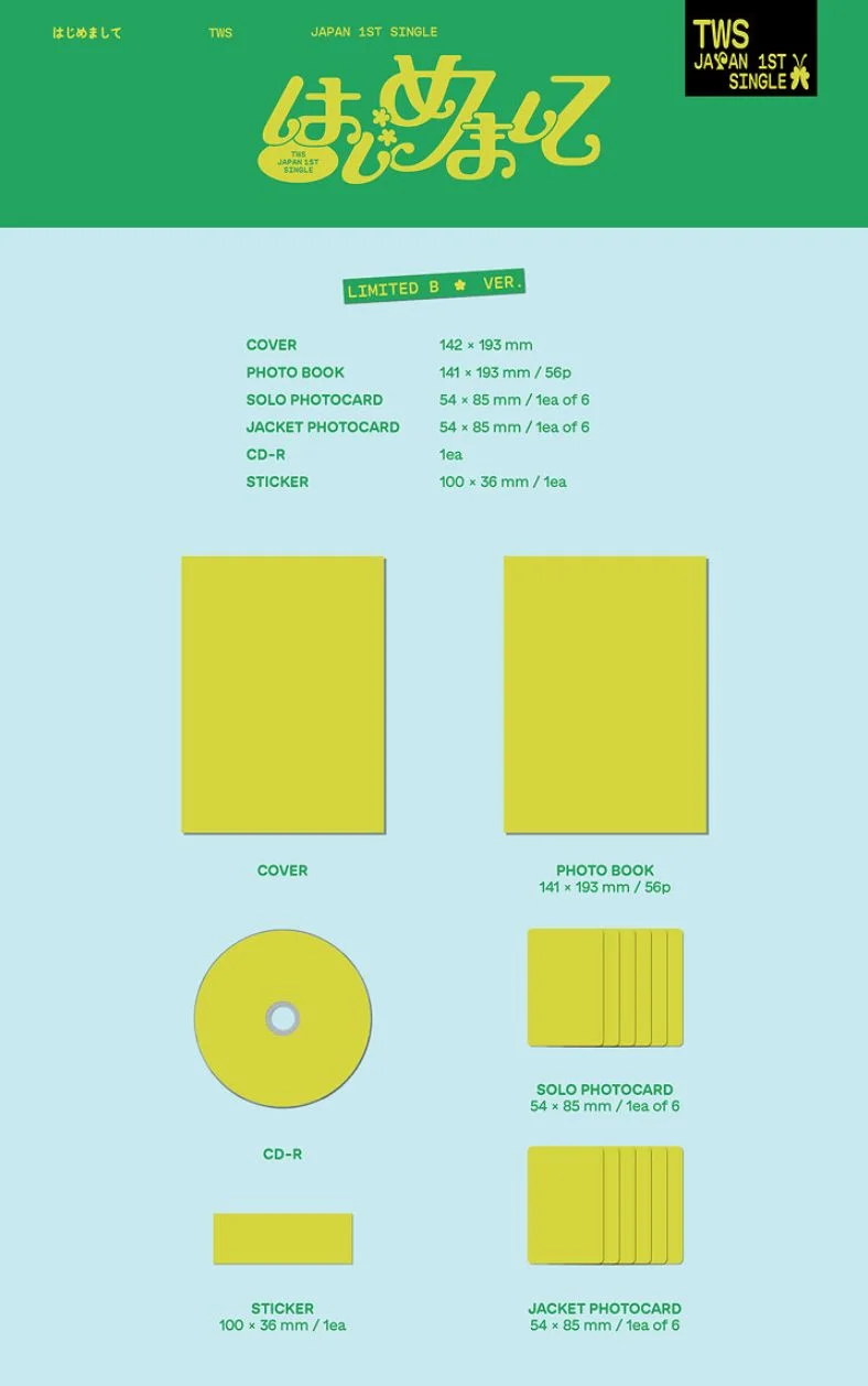 TWS - JAPAN 1ST SINGLE (はじめまして) + Weverse Gift