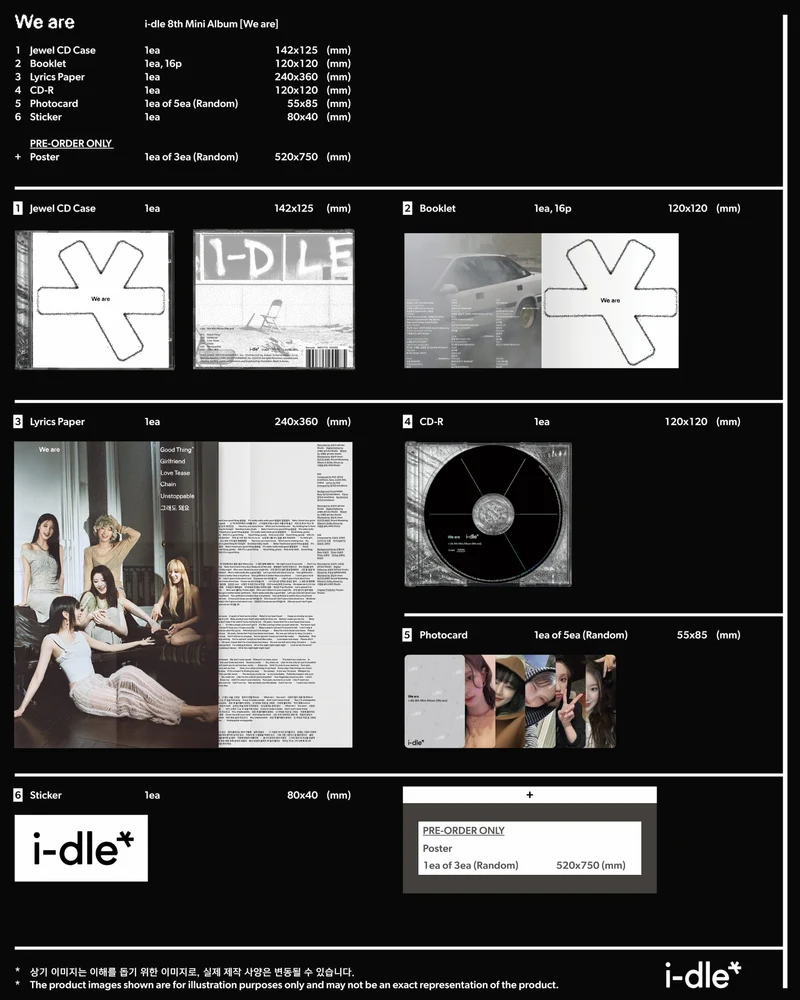 I-DLE - WE ARE (SPECIAL JEWEL VER.)