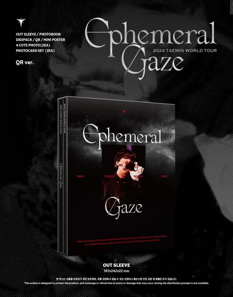 TAEMIN (SHINEE) - WORLD TOUR 'EPHEMERAL GAZE' IN INCHEON (QR VER.)
