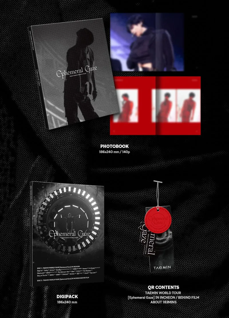 TAEMIN (SHINEE) - WORLD TOUR 'EPHEMERAL GAZE' IN INCHEON (QR VER.)