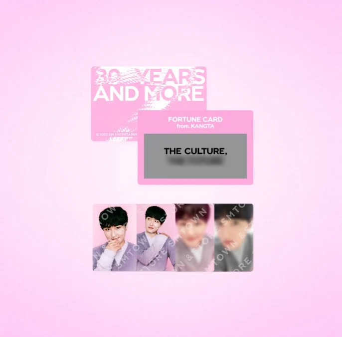 [SMTOWN] SMTOWN LIVE 2025 : Fortune Scratch Card Set