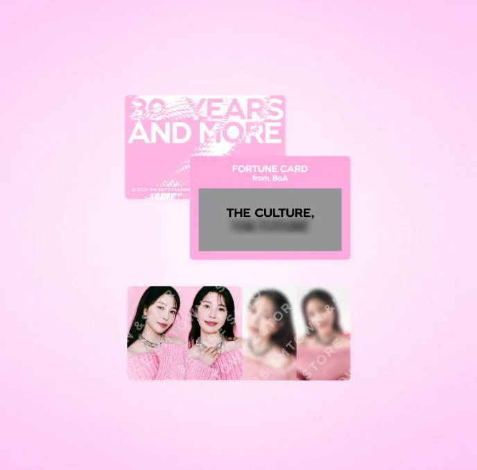 [SMTOWN] SMTOWN LIVE 2025 : Fortune Scratch Card Set