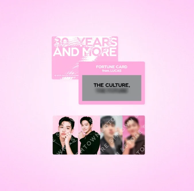 [SMTOWN] SMTOWN LIVE 2025 : Fortune Scratch Card Set