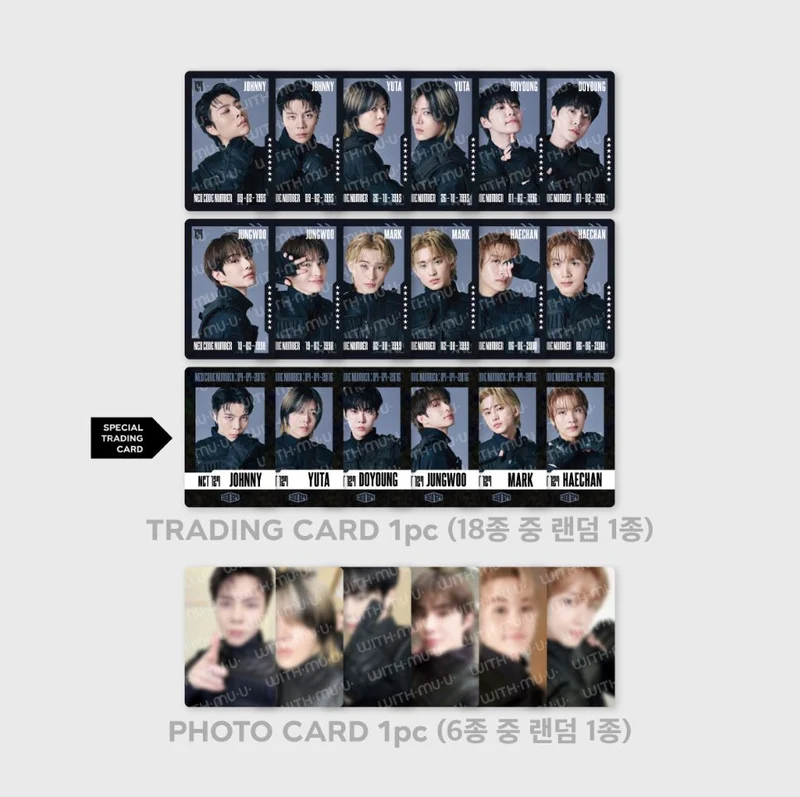 NCT 127 - RANDOM TRADING CARD SET (4TH TOUR ‘NEO CITY : SEOUL – THE MOMENTUM’ MD)