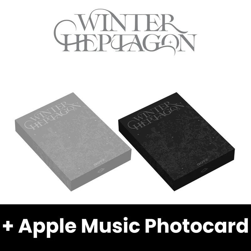 GOT7 - WINTER HEPTAGON + Apple Music Photocard