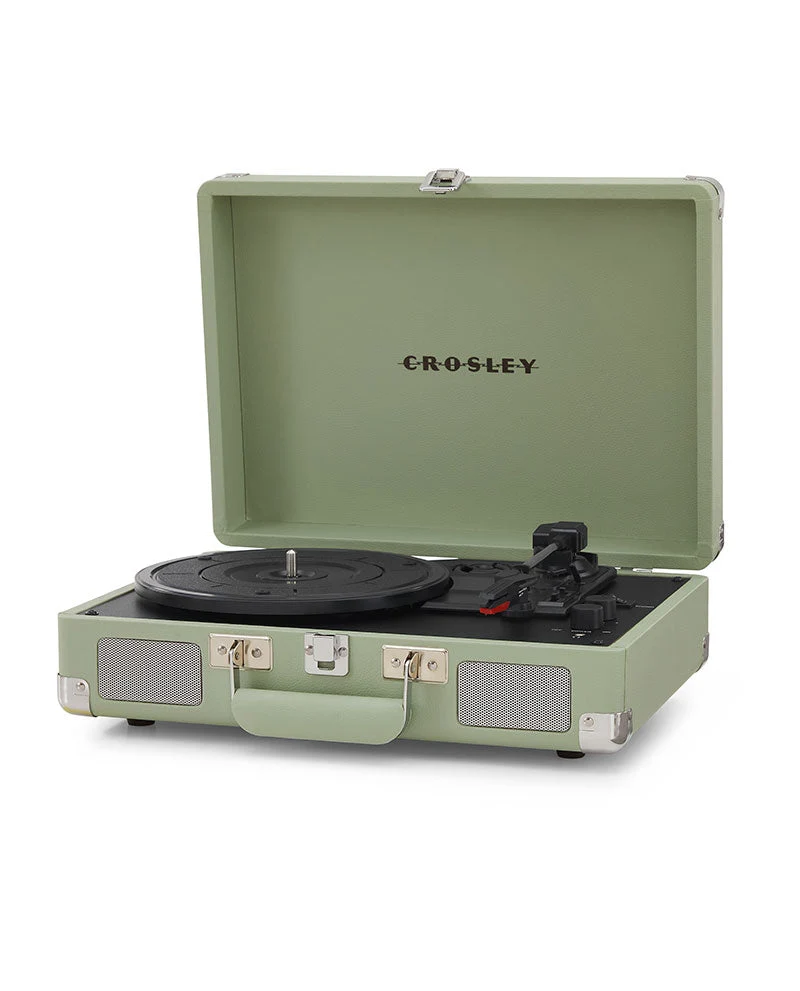 Crosley - Tocadiscos Crosley Bluetooth Doble Cruiser Deluxe - Menta
