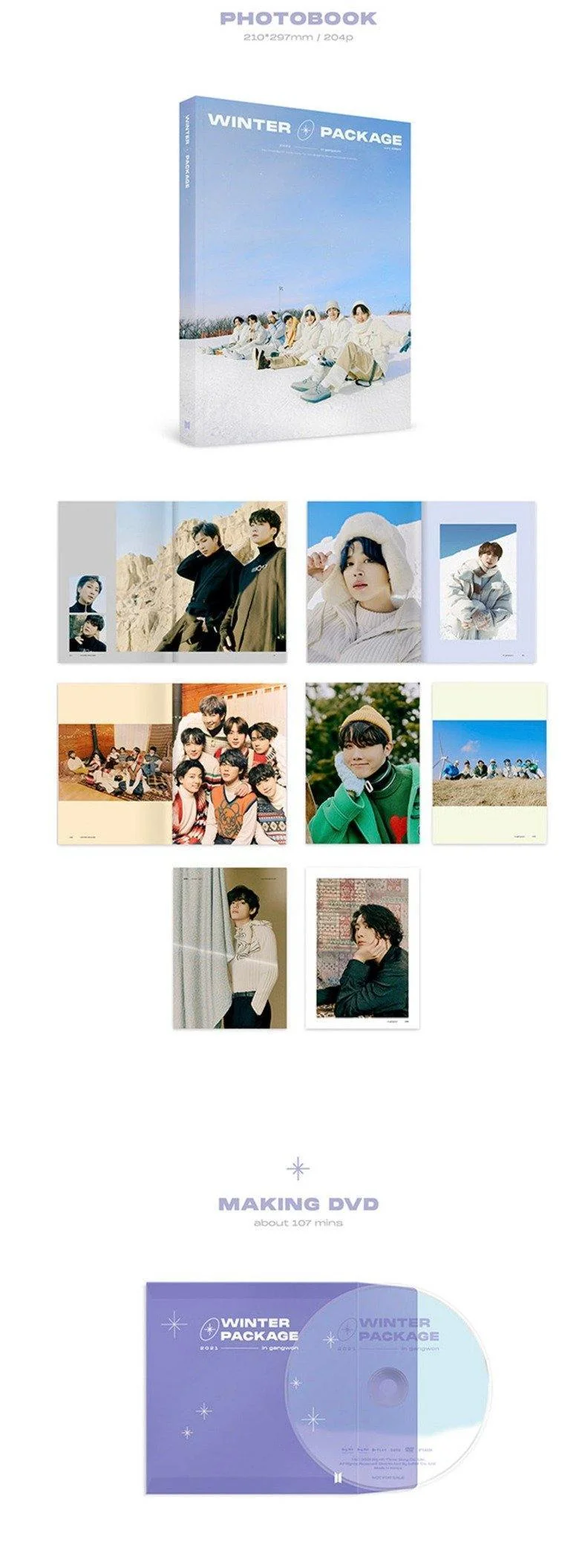 BTS - WINTER PACKAGE 2021 - Pre-Order