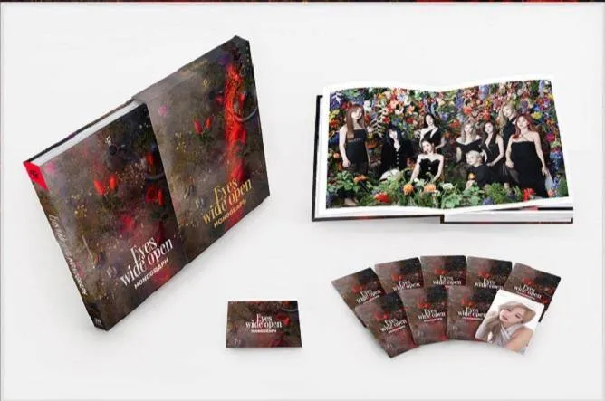TWICE - MONOGRAPH photo book [Eyes Wide Open] (Limited Edition)