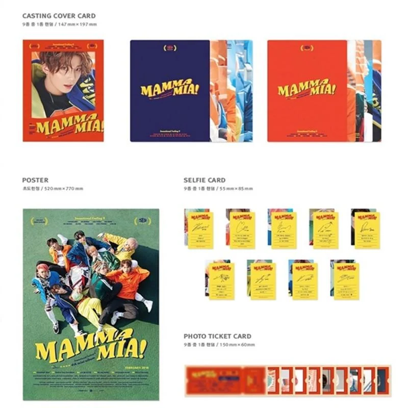 SF9 - MOM MIA! (4TH MINI ALBUM)