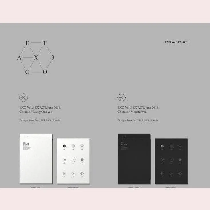 EXO - VOL. 3 [EX’ACT] (CHINESE VER.)
