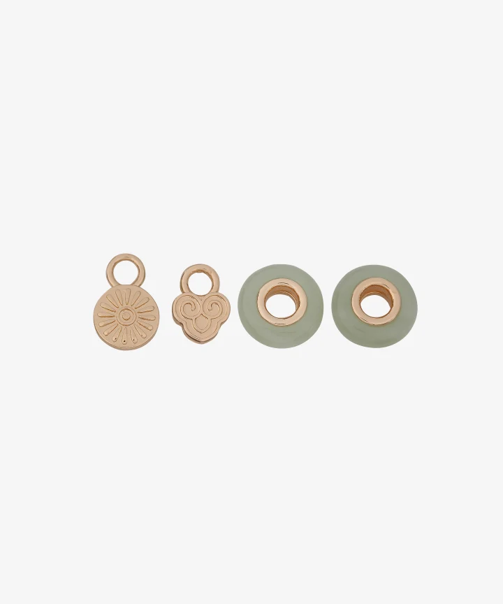 [BTS] 2024 Dalmajung : Earrings Charm Set (Gold)