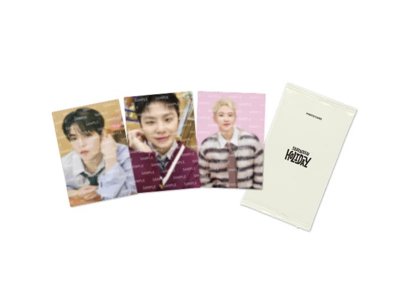 [SEVENTEEN] Holiday : Photocard