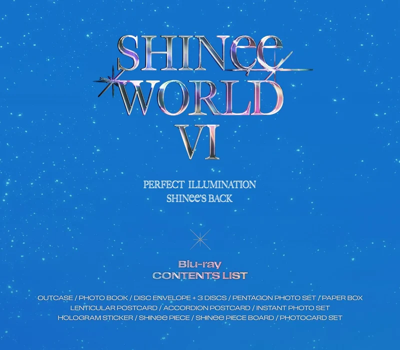 SHINEE - SHINEE WORLD VI : PERFECT ILLUMINATION SHINEE'S BACK (DVD & BLU-RAY)
