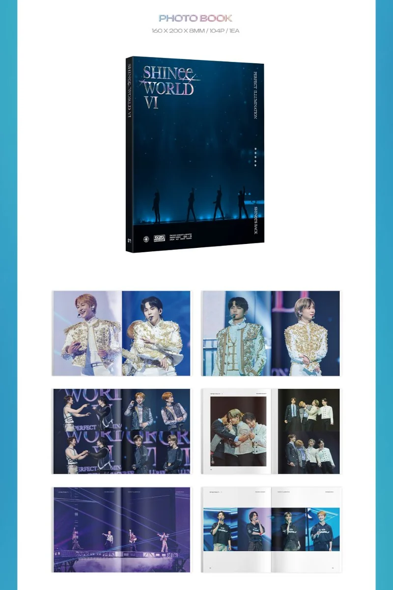 SHINEE - SHINEE WORLD VI : PERFECT ILLUMINATION SHINEE'S BACK (DVD & BLU-RAY)