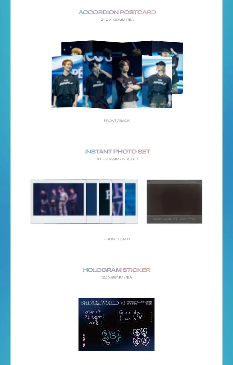 SHINEE - SHINEE WORLD VI : PERFECT ILLUMINATION SHINEE'S BACK (DVD & BLU-RAY)