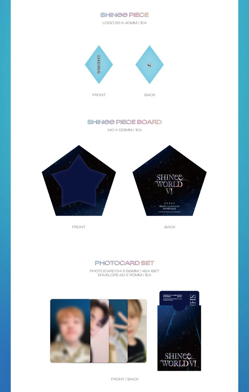 SHINEE - SHINEE WORLD VI : PERFECT ILLUMINATION SHINEE'S BACK (DVD & BLU-RAY)