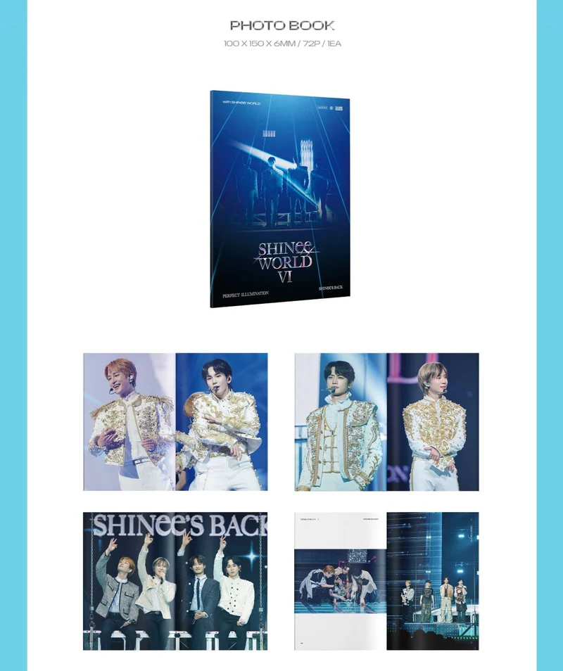 SHINEE - SHINEE WORLD VI : PERFECT ILLUMINATION SHINEE'S BACK (DVD & BLU-RAY)