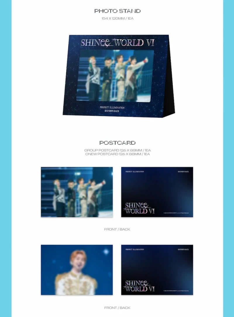 SHINEE - SHINEE WORLD VI : PERFECT ILLUMINATION SHINEE'S BACK (DVD & BLU-RAY)