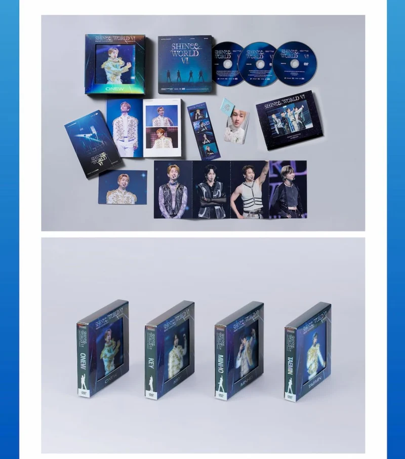 SHINEE - SHINEE WORLD VI : PERFECT ILLUMINATION SHINEE'S BACK (DVD & BLU-RAY)
