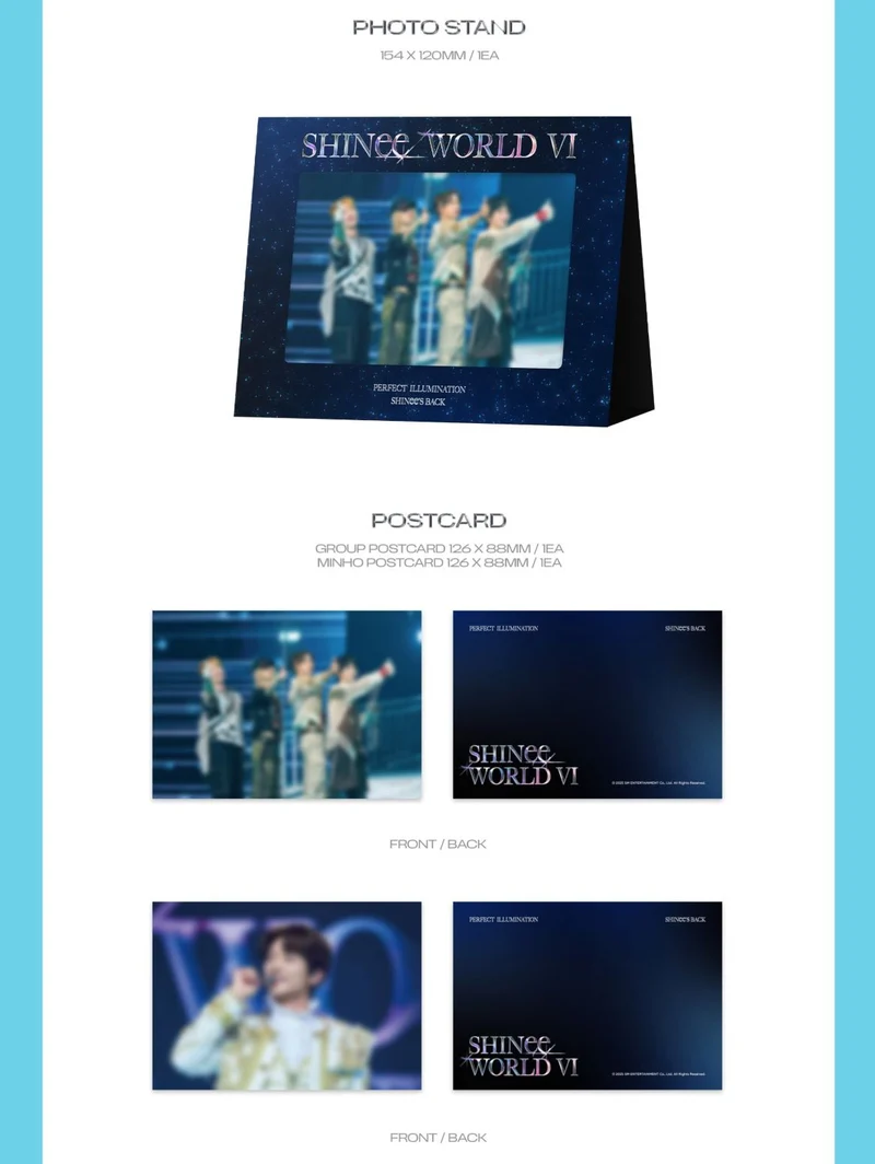 SHINEE - SHINEE WORLD VI : PERFECT ILLUMINATION SHINEE'S BACK (DVD & BLU-RAY)