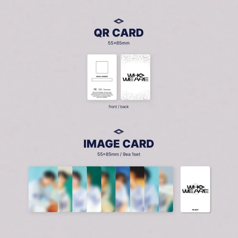 AHOF - WHO WE ARE (QR ALBUM VER.)