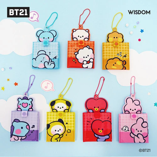 BT21 minini Mirror Keyring