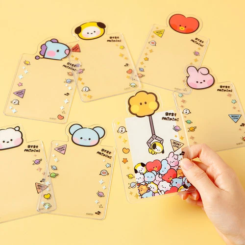 BT21 Photo Card Cover Set 3pcs