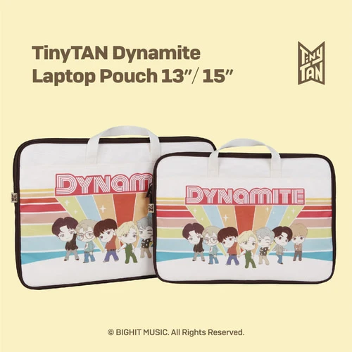 BTS TinyTAN Dynamite Laptop Pouch for 13 inch