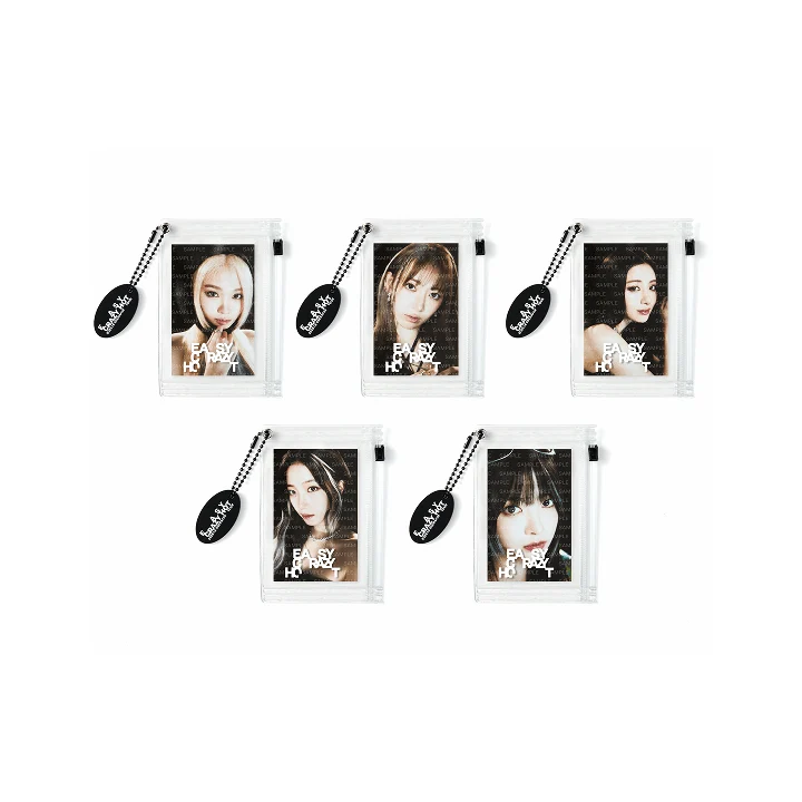 [LE SSERAFIM] 2025 TOUR : EASY CRAZY HOT : Photocard Pouch Set