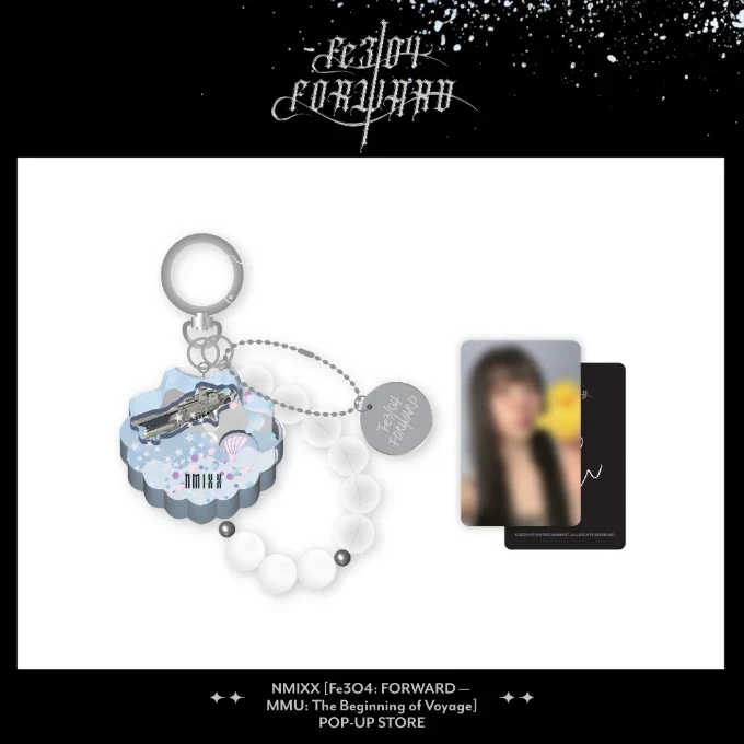 [NMIXX] Fe3O4:FORWARD — MMU: The Beginning of Voyage : Shaker Water Keyring