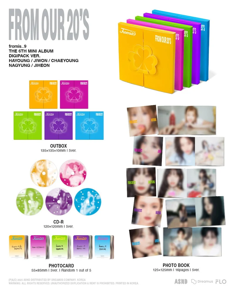 FROMIS_9 - FROM OUR 20'S (DIGIPACK VER.)