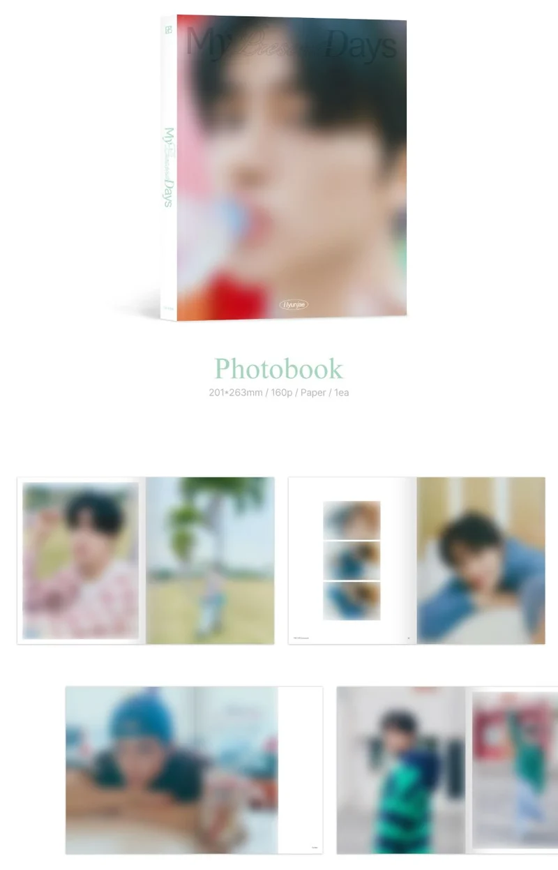 HYUNJAE (THE BOYZ) - MY PRESENT DAYS (MY DEAR DAYS THE BOYZ PHOTOBOOK)