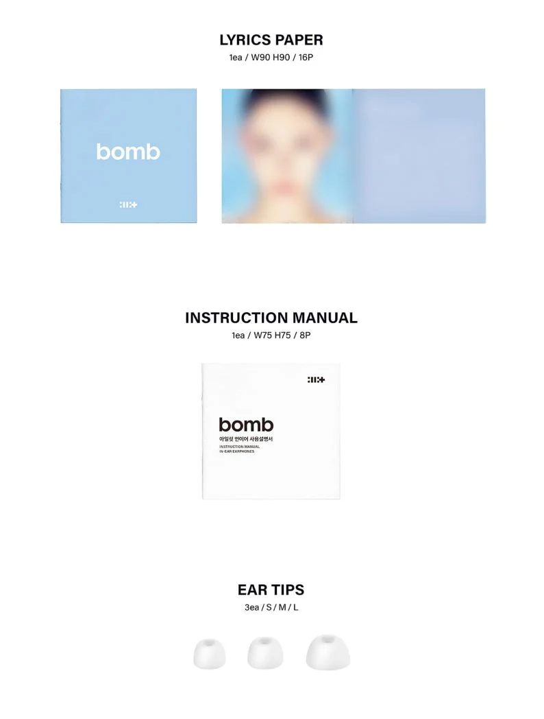 ILLIT - BOMB (MERCH VER.)