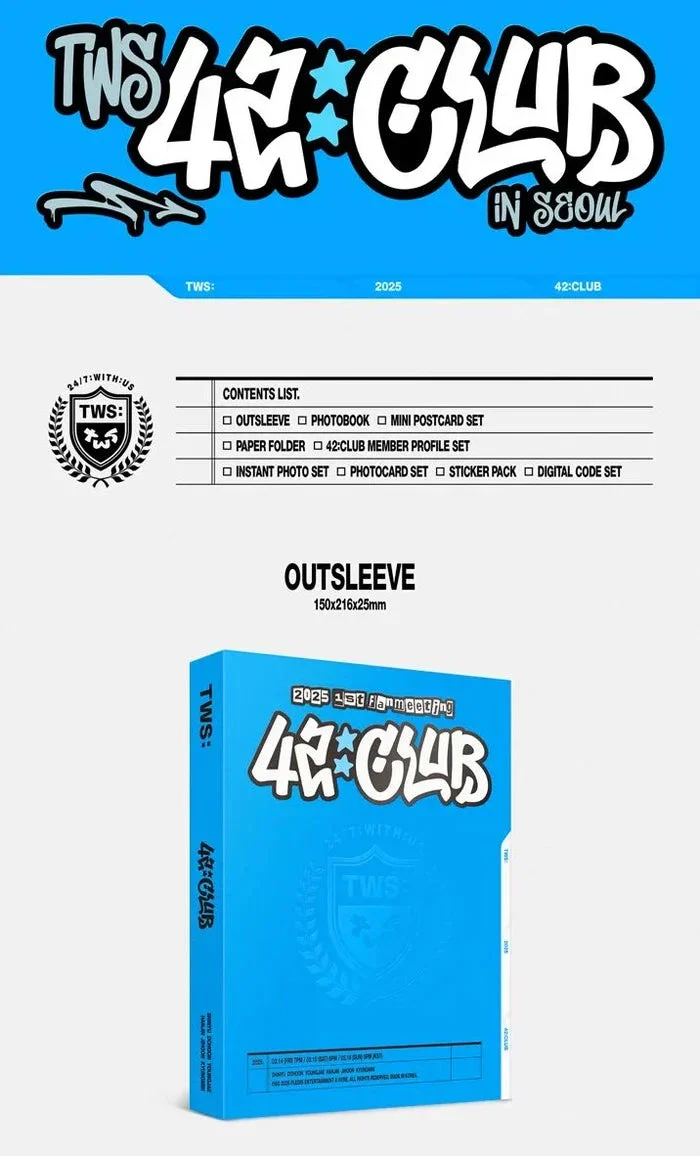 TWS - 42:CLUB : 1ST FANMEETING IN SEOUL