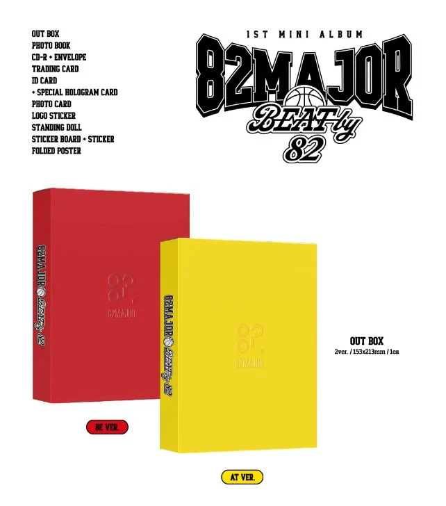 82MAJOR - BEAT BY 82 (1ST MINI ALBUM)