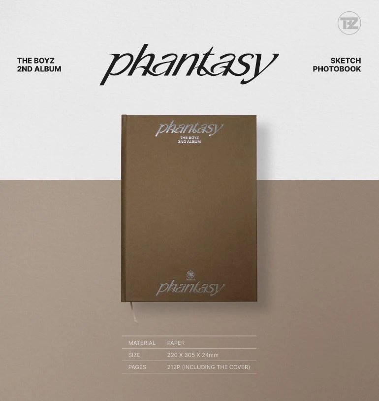 THE BOYZ - 2ND ALBUM 'PHANTASY' SKETCH PHOTOBOOK