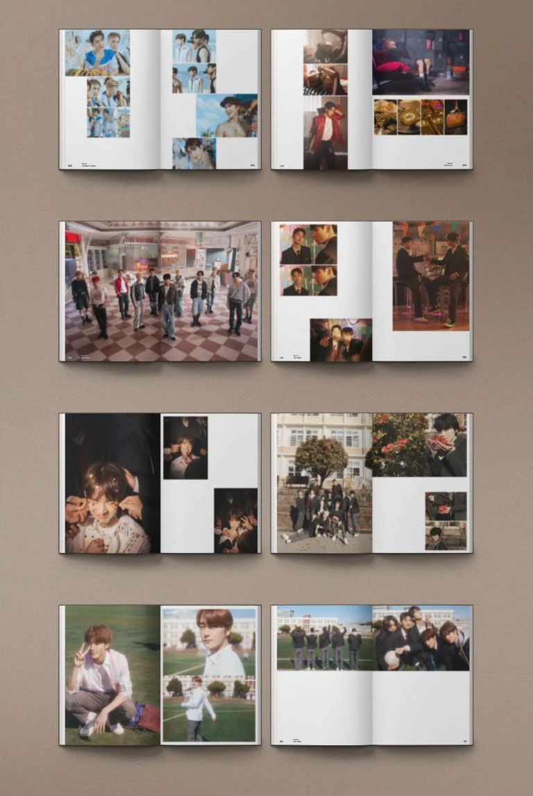 THE BOYZ - 2ND ALBUM 'PHANTASY' SKETCH PHOTOBOOK
